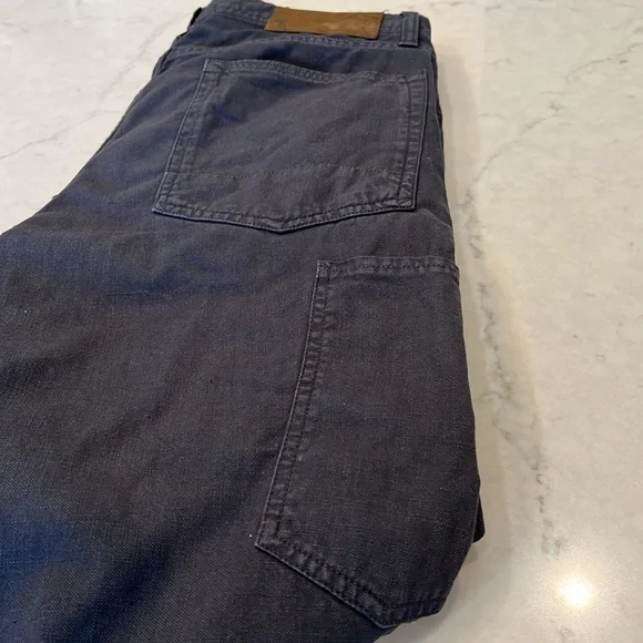 Todd Snyder Linen Cotton Cargo Slim Fit Pants Size Waist‎ 30